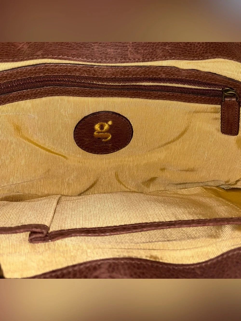 Cole Haan G Series Hobo Shoulder Bag Bead & Stones Embellished Boho Purse
